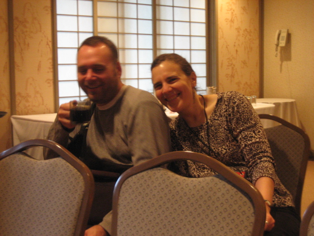 Ethan Ensign and Karen Hanmer