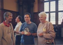 L to R - Joanne Sonnichsen, Tim Ely, Margaret H. Johnson