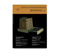 Journal cover featuring artist book